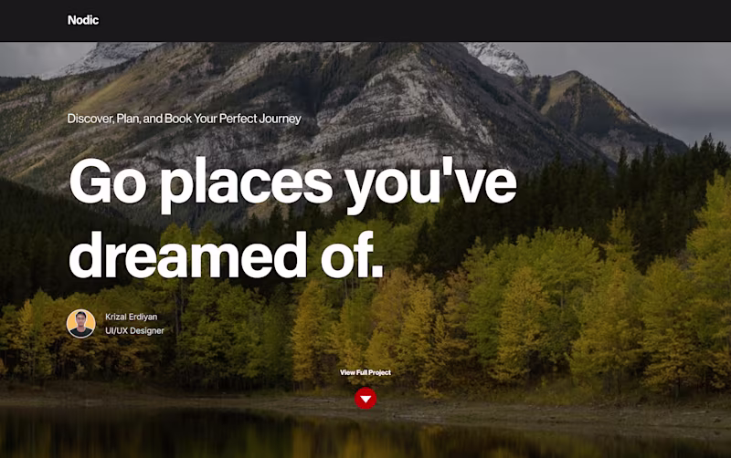 Cover image for Nodic - Discover, Plan, and Book Journey