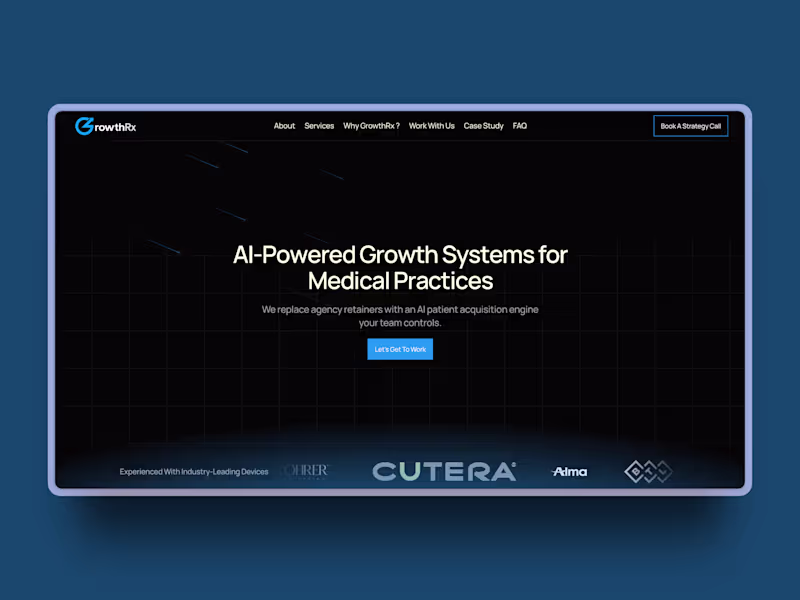 Cover image for Full Website Project with Jared