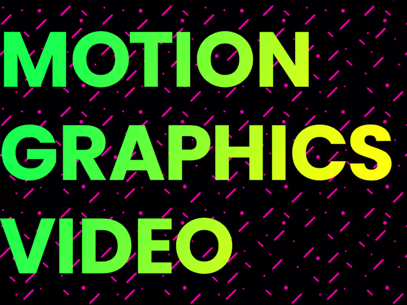 Cover image for Motion Graphics Project 