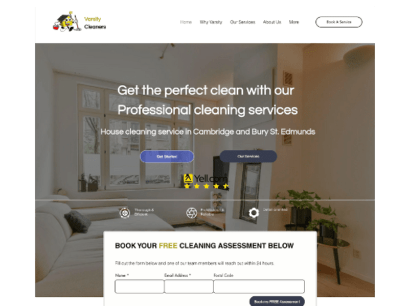 Cover image for Cleaning Services - Web Development 