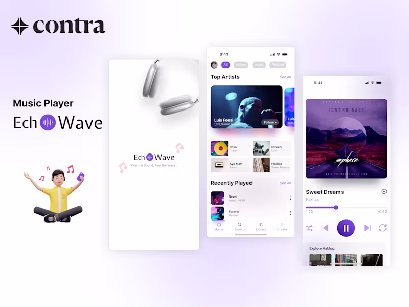 Cover image for User-Centered Mobile App UI/UX Design for iOS & Android