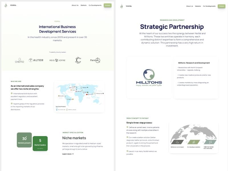 Cover image for Pharmaceutical Redesign - Framer Web Development 
