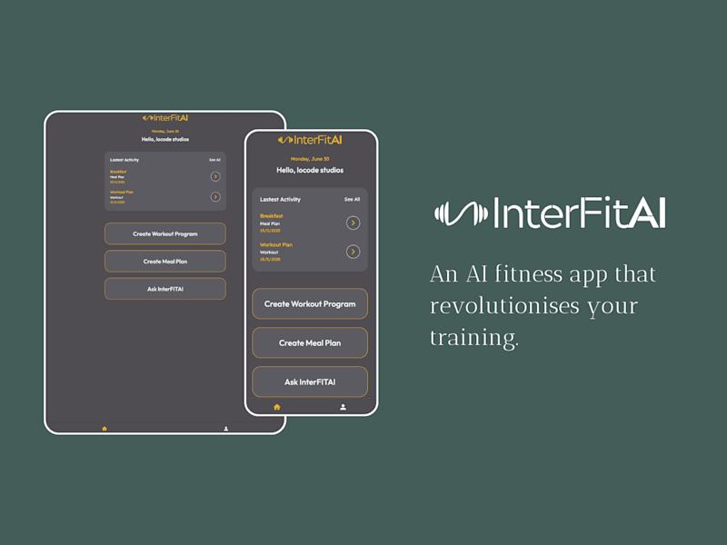 Cover image for InterFITAI: AI Fitness