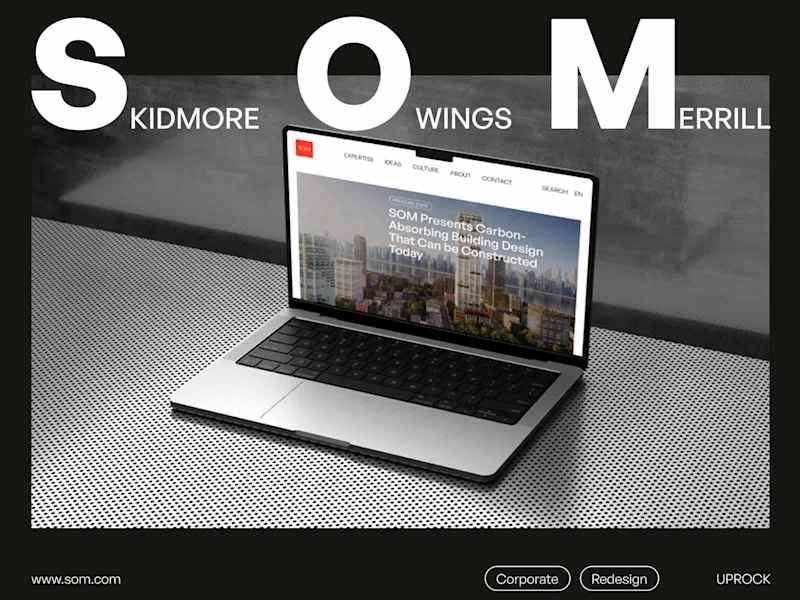 Cover image for SOM | Corporate website redesign