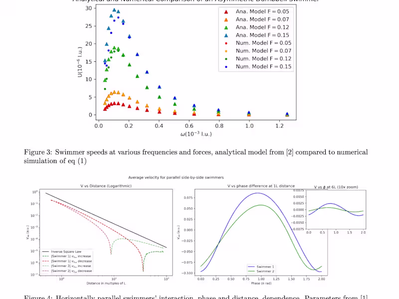 Cover image for Massive Mesoswimmers: A Computational Physics Project