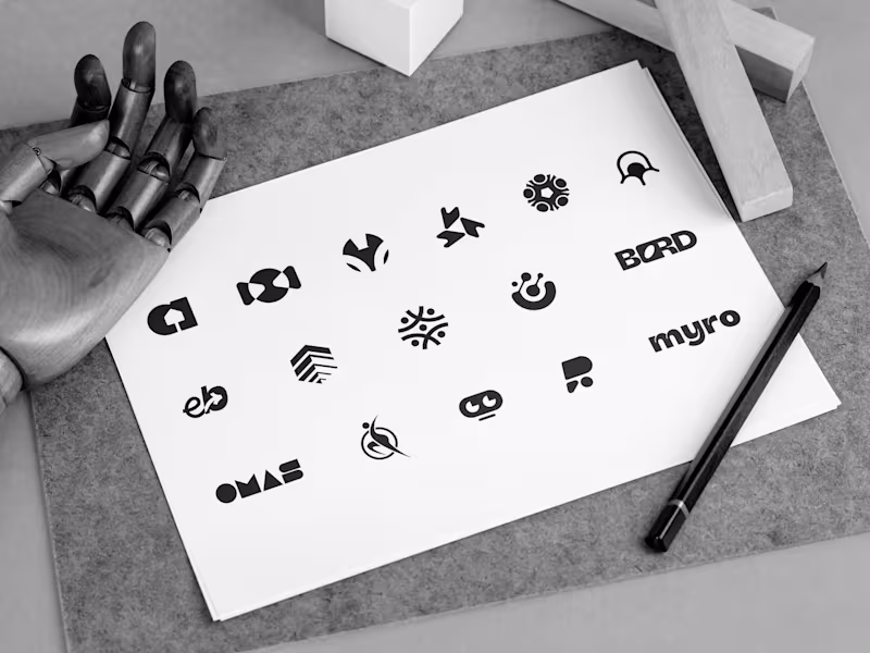 Cover image for LOGOS & MARKS VOL I