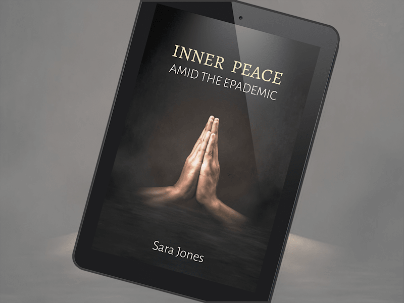Cover image for Inner Peace Amid the Epidemic – Book Cover Design