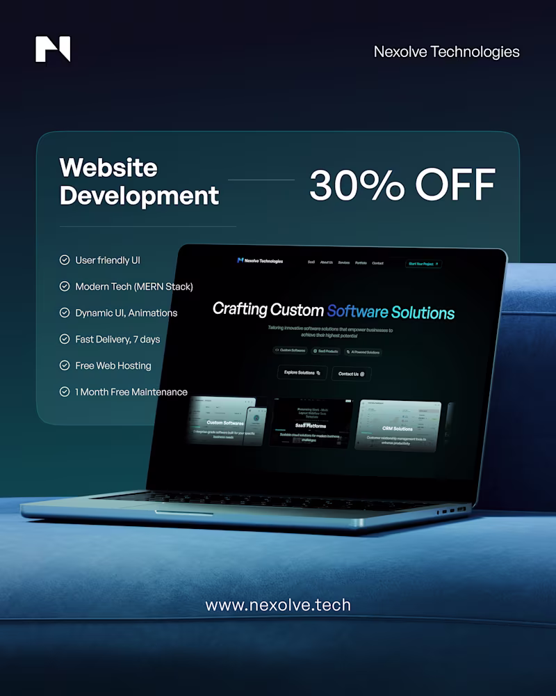 Cover image for Get Your Website Built Today!