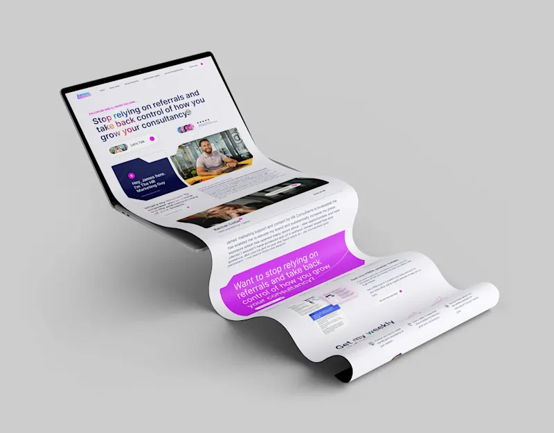 Cover image for James - Wordpress website
