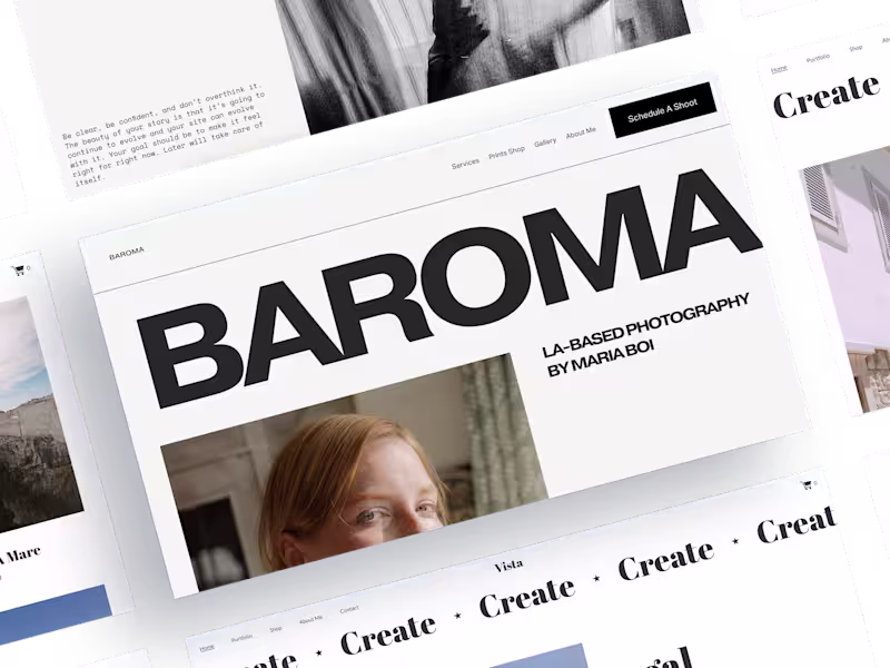 Cover image for Squarespace Portfolio Website