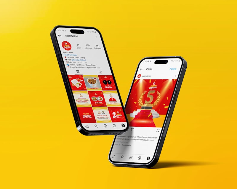 Cover image for Social Media Instagram Design Project