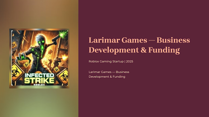 Cover image for Larimar Games — Business Development & Fundraising