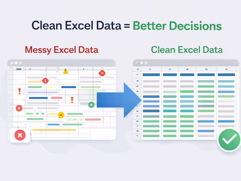 Cover image for 📊 Clean Excel Data = Better Decisions Most teams don’t have...