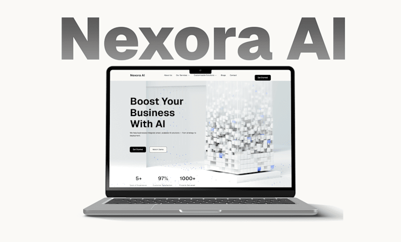 Cover image for Nexora AI: AI Development Services Provider