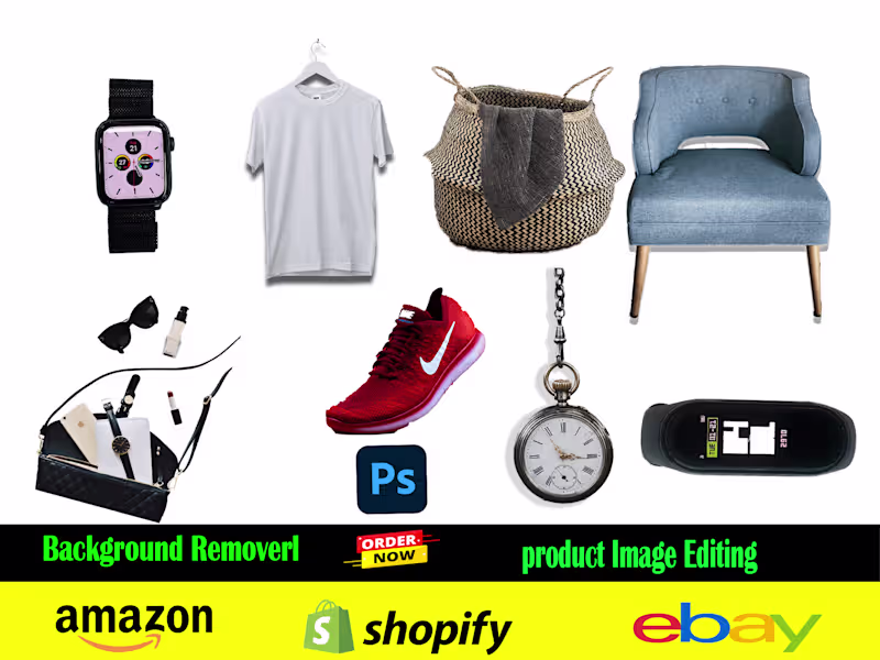 Cover image for I do photo background removal and image editing professionally 