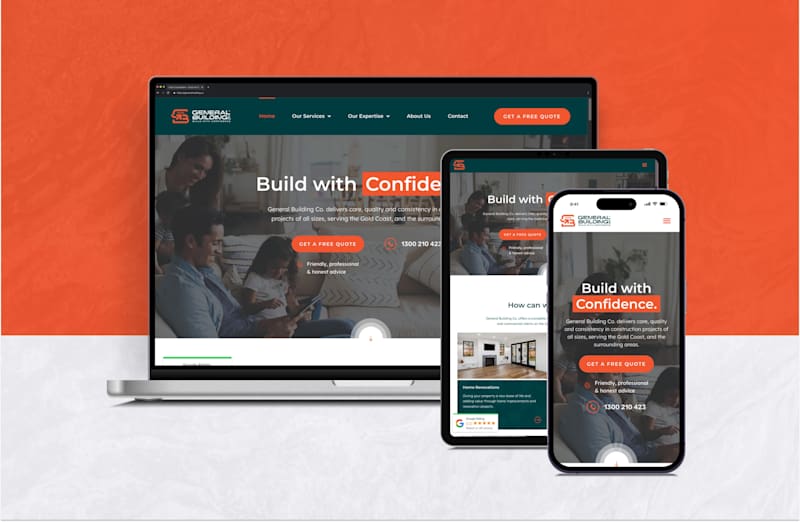Cover image for General Building Co. – Website Development