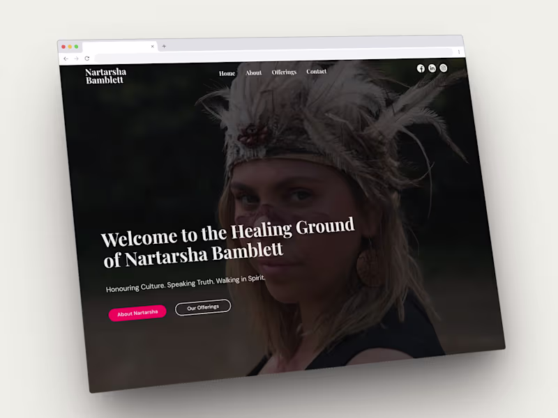 Cover image for Nartarsha Bamblett