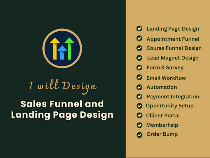 Cover image for Landing Page Design | Go High Level