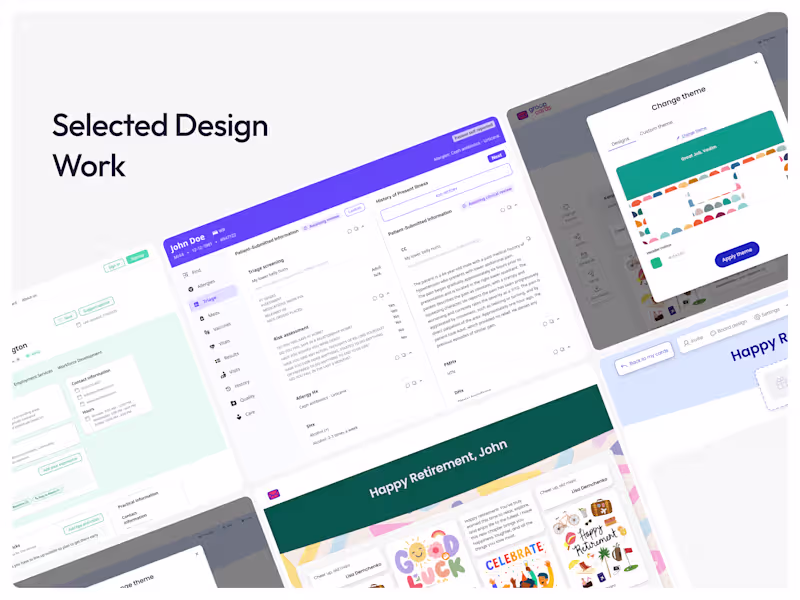 Cover image for Selected UX/UI work for Telescope Ltd
