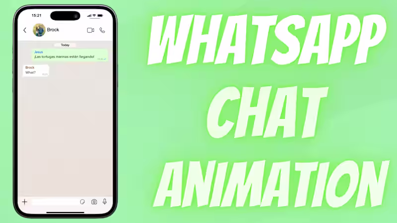Cover image for Custom WhatsApp Chat Animation
