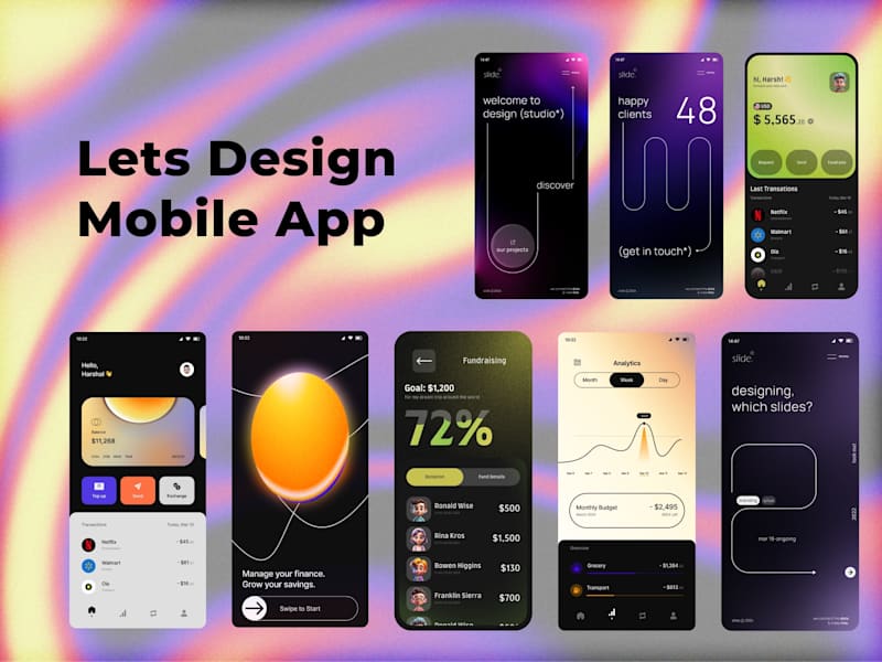 Cover image for Mobile App UI/UX Design