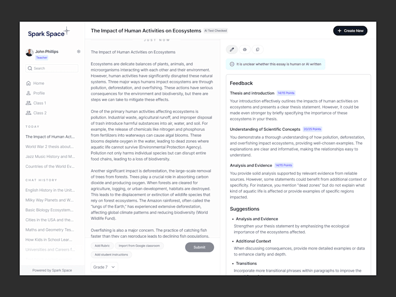 Cover image for SparkSpace AI Identifier Proposal