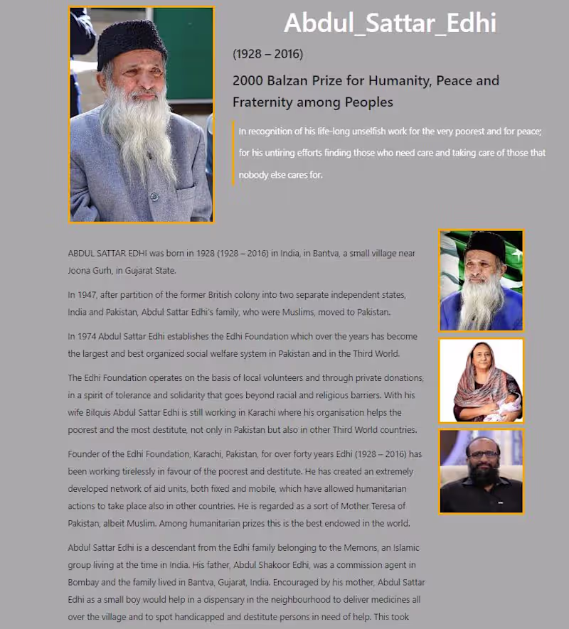 Cover image for 
Tribute Page 