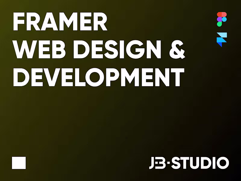Cover image for Framer Web Design & Development