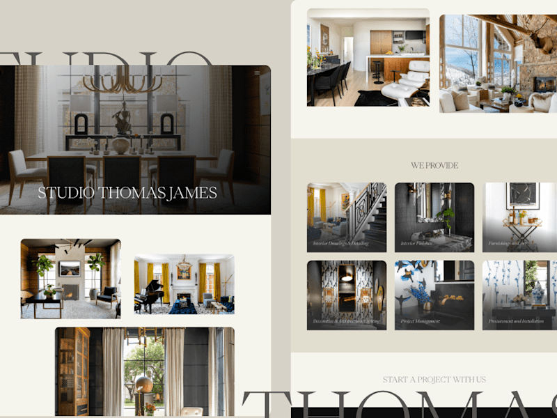 Cover image for Website Redesign for A Interior Design Firm