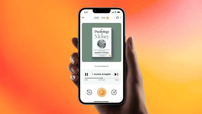 Cover image for Audible App Note-Taking Feature Design