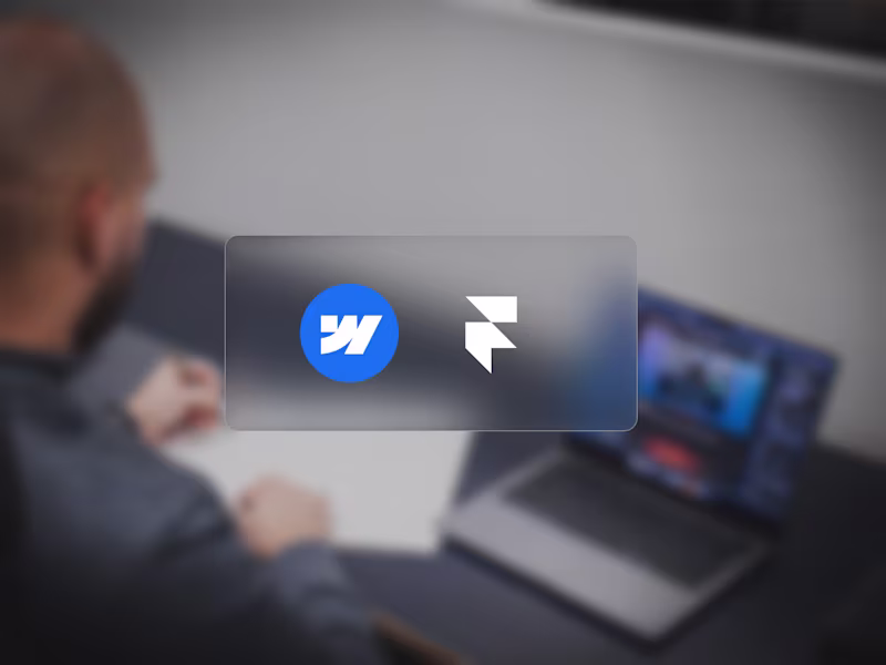 Cover image for Webflow & Framer website design & development