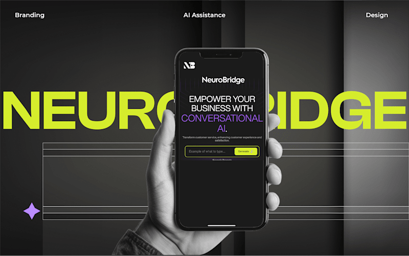 Cover image for NeuroBridge Tech | Ai Chat | Logo Design | Branding