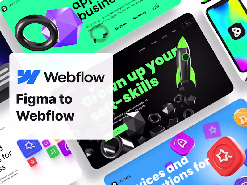 Cover image for Figma to Webflow conversion
