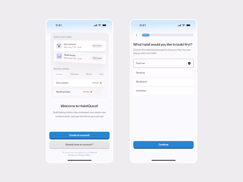 Cover image for Onboarding UI