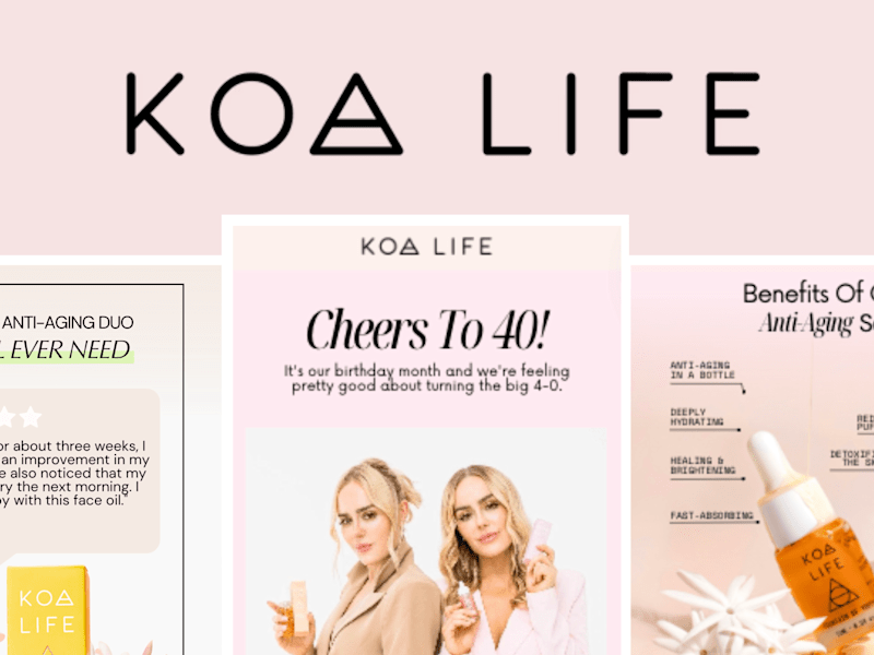 Cover image for Email Marketing for Skincare Brand
