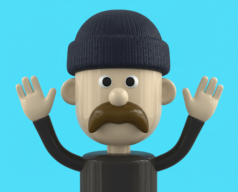 Cover image for Character modelling on WOMP (Texture Printing)