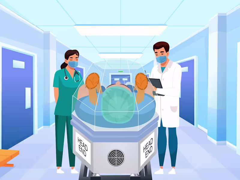 Cover image for 2D Animation Medical Product Explainer Video – Isolation Pod