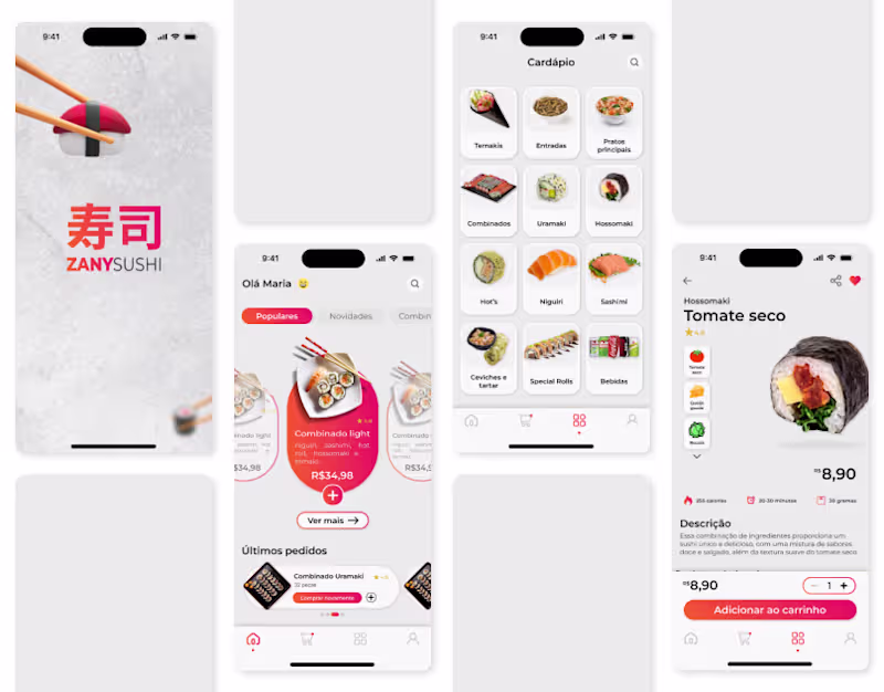 Cover image for Zany Sushi Delivery