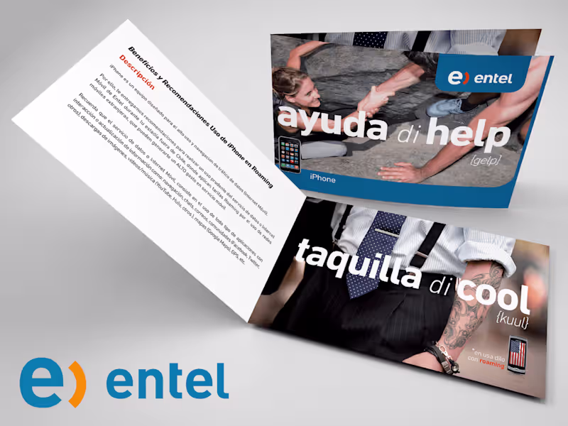 Cover image for Entel's advertisement campaigns