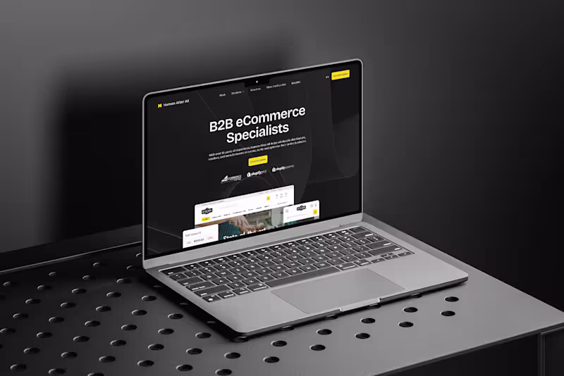 Cover image for Human After All /  B2B eCommerce Agency Rebranding 💼​