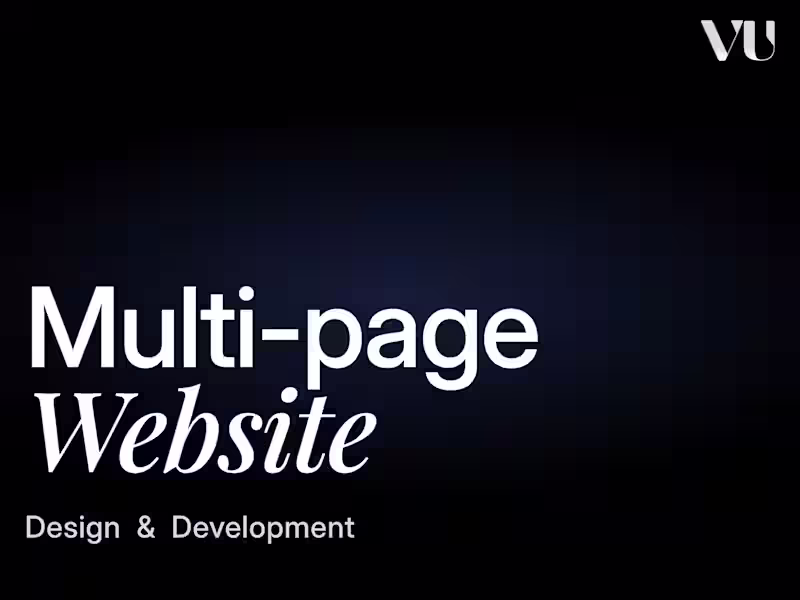 Cover image for Multi-page Website in Framer
