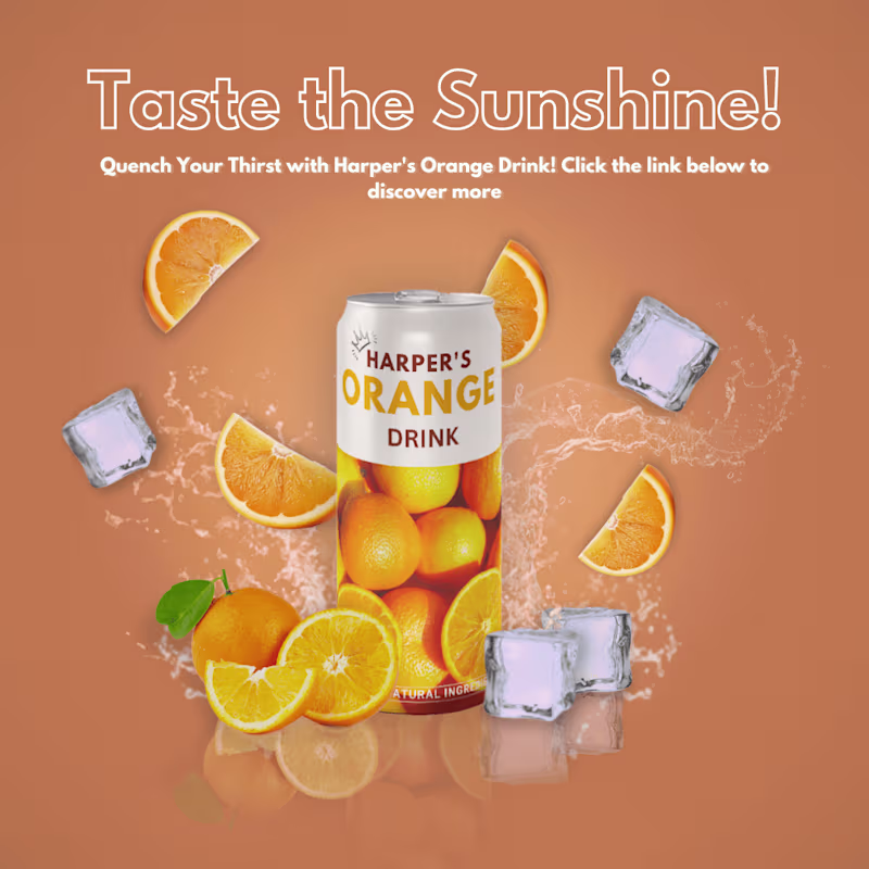 Cover image for Product Manipulation: Canned Orange Drink


