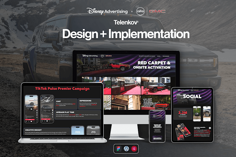 Cover image for Disney Advertising + ESPYS + GMC partnership