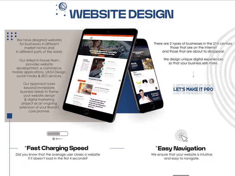Cover image for web design