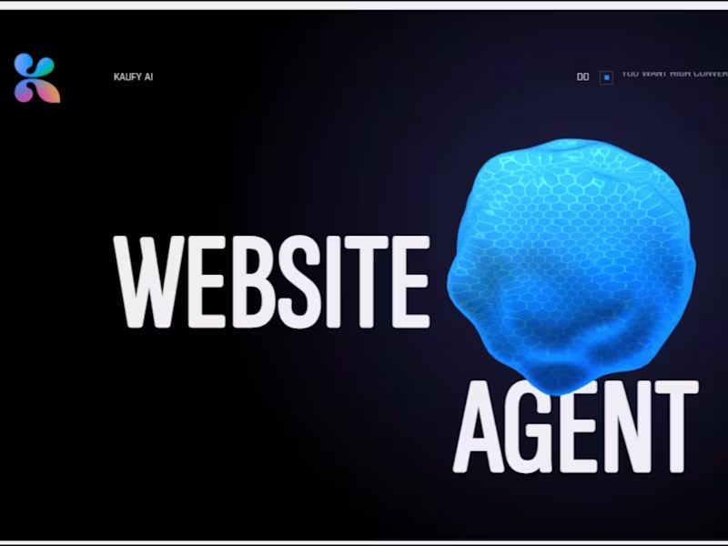 Cover image for Kaufy AI — Supercharge Your Website with AI-Powered Conversatio…