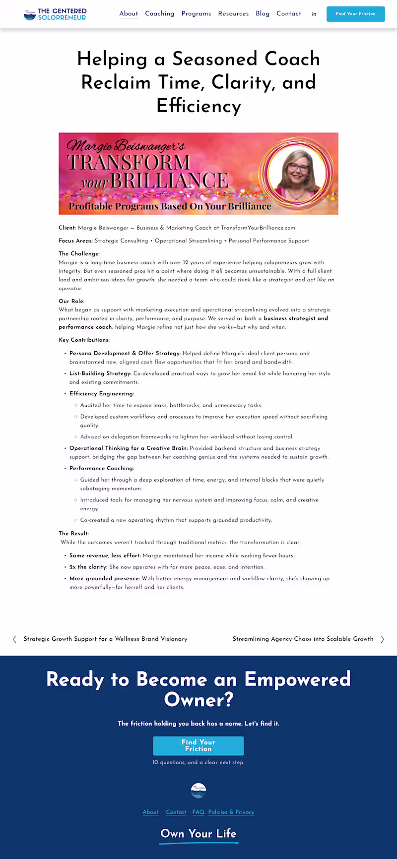 Cover image for I helped a six figure business owner reclaim 8 hours per wee...