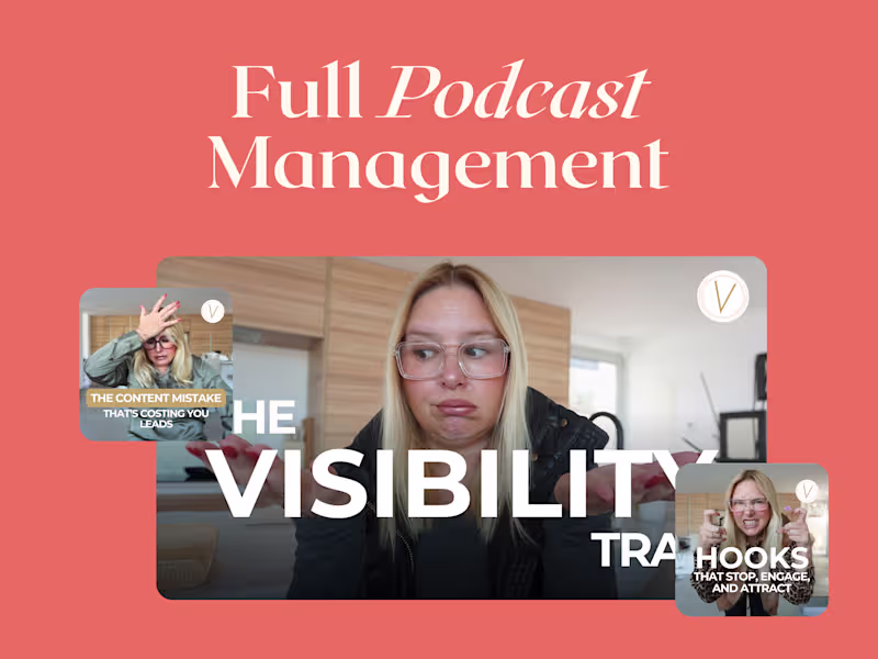 Cover image for Full Podcast Management | CreativaMic