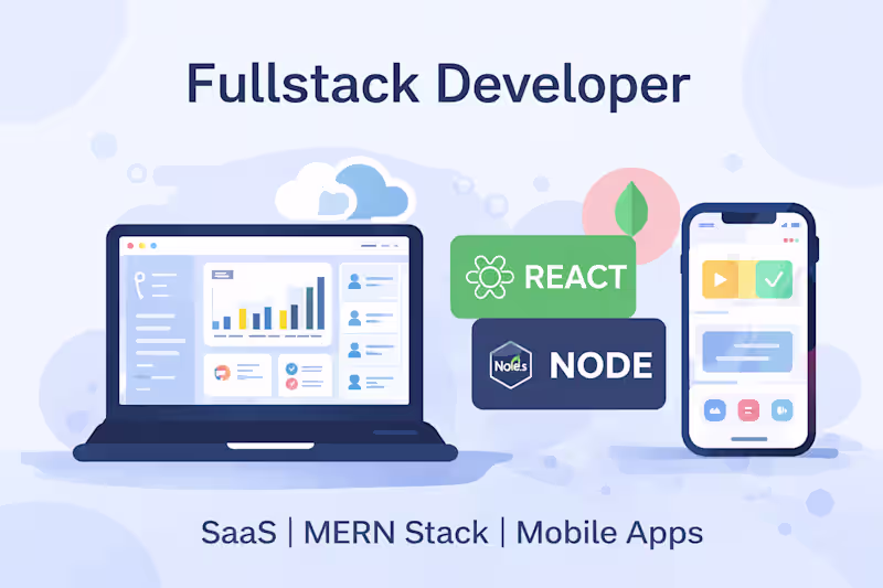 Cover image for Fullstack developer