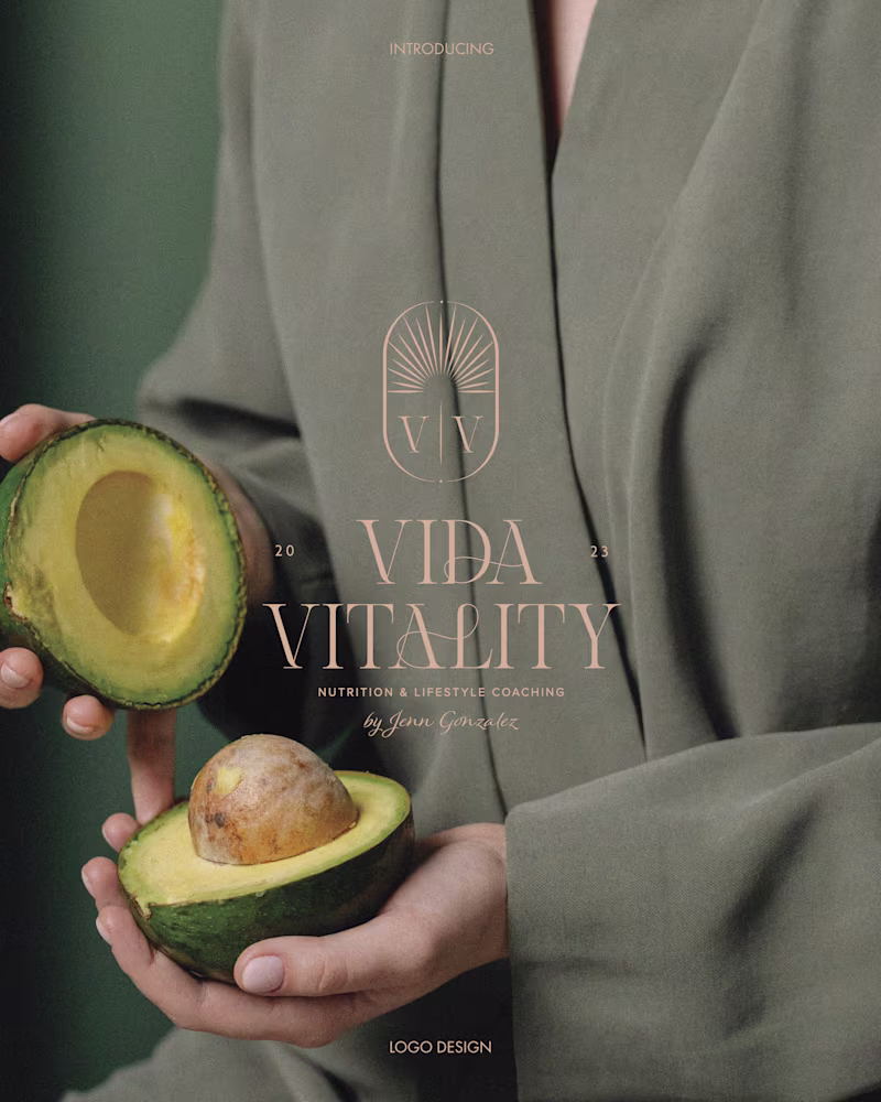 Cover image for Vida Vitality Logo Design