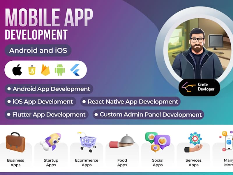 Cover image for iOS and Flutter App Development in Android and IOS